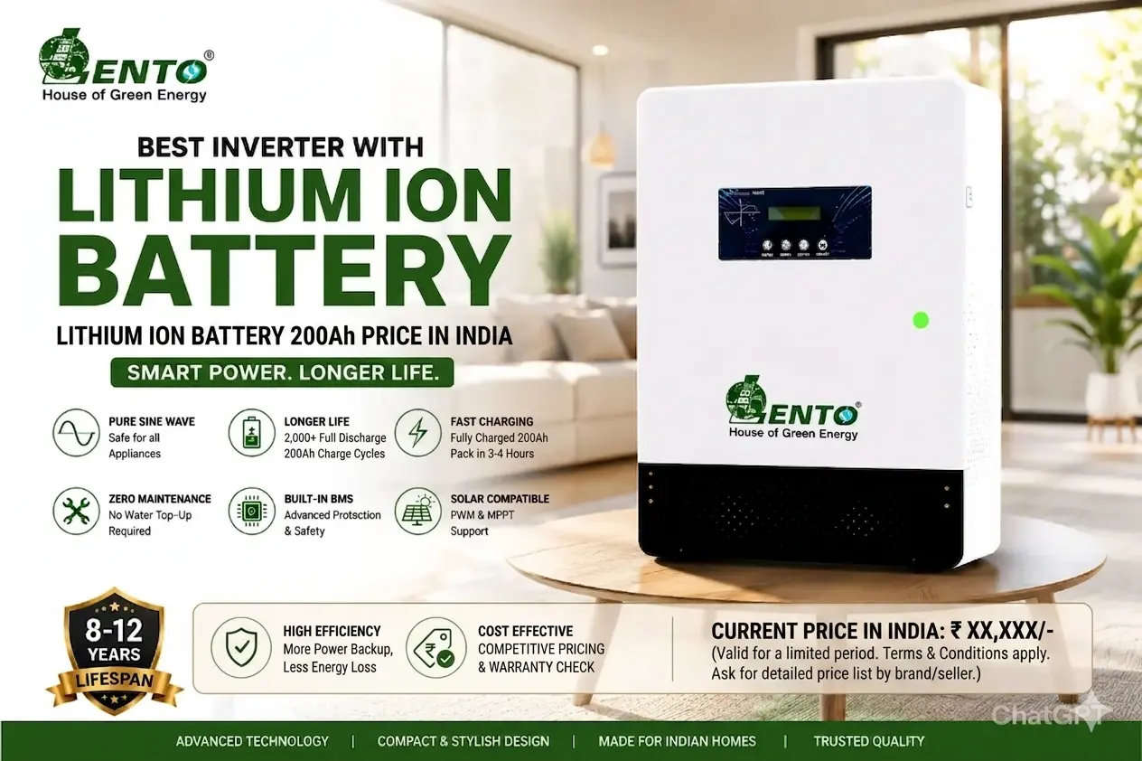 Lithium Ion Battery 200Ah Price in India